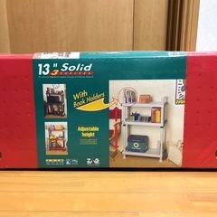 新品未使用未開封品 カラフルプラスチックシェルフ オープンラック...
