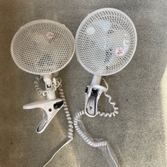 クリップ扇風機