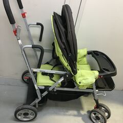 A3580　Joovy　二人乗りベビーカー　Caboose　散歩　移動用品　ベビー・幼児の画像