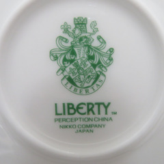 NIKKO (ニッコー) 食器 LIBERTY リバティ プレート 耳付き　大皿 26.5cm 小花 【キモノオフ野々市若松店】の画像