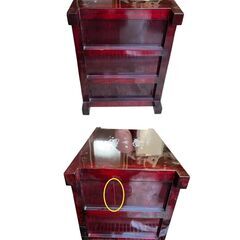 船箪笥 アンティーク家具 キャスター付き 収納家具 和風家具 中古品 直接引取大歓迎‼　地域限定有料配送サービスあり‼の画像