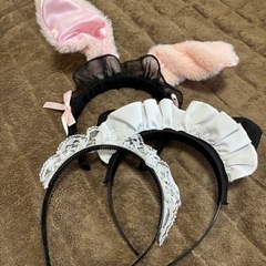 美品★メイド服 コスプレ 6点セットの画像