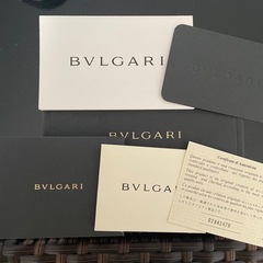 NEW 新品 BVLGARI ロゴマニア 財布 Silverの画像