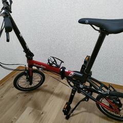 【⠀【受け取り場所相談可能】DAHON K3 折り畳み自転車 輪...