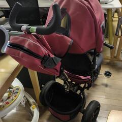 半額セール中！ 三輪車 かじとり 大型タイヤ バギー ベビーカーの画像
