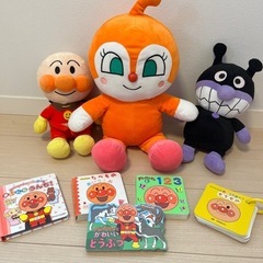アンパンマンぬいぐるみ&絵本セット