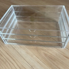 無印良品　新品　アクリルケースの画像
