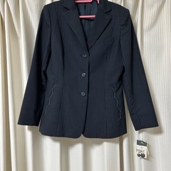 【新品未使用】　Amatir ボンマック　スーツ　9号　ストライプ バラ売り🉑の画像