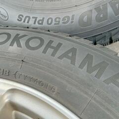 冬 16インチ 【富山】エクストレイル C-HR カローラクロス アルファード エスティマ 215/65R16 中古4本【富山市　手渡しもOK】AHの画像