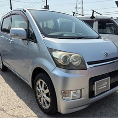 【支払総額11.8万円】8万キロ機関良好！ムーヴカスタム車検令和9年4月内外装良好 TV HDDナビ 激安軽自動車♩エアコンバッチリ 修復歴無し！AA評価4点の画像