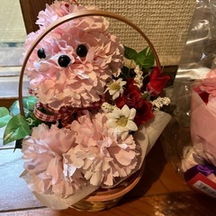 花の飾り物3点セット、バラ売り可能ですの画像