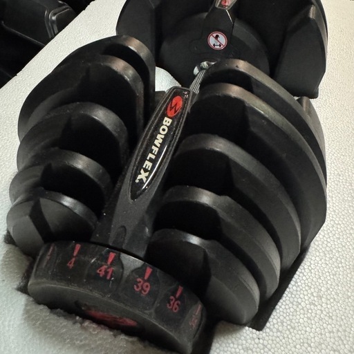 Bowflex 調節可能ダンベル SelectTech 41kg 1090i 筋トレ ダイエット トレーニング