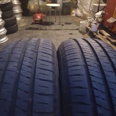 2021年製ダンロップEC204 195/65R15 まあまあバリ山　プリウス、プレミオ等の画像