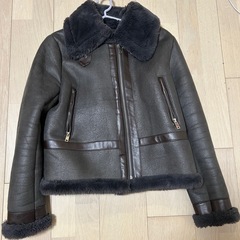 韓国ムートンコート　ムスタンコート　ジャケット　