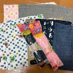 バザーに‼️巾着、ポーチ多数