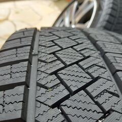 インプレッサなど　16インチ、走行少スタッドレス・アルミ 4本の画像