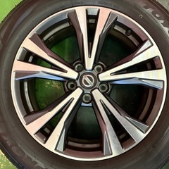 T32 エクストレイル純正アルミ+タイヤ4本セット 225/60R18 (焼き鳥屋 