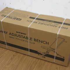 新品未開封 BARWING/バーウィング 4Way アジャスタブルベンチ BW-AJB01/ベンチプレス 筋トレ エクササイズの画像