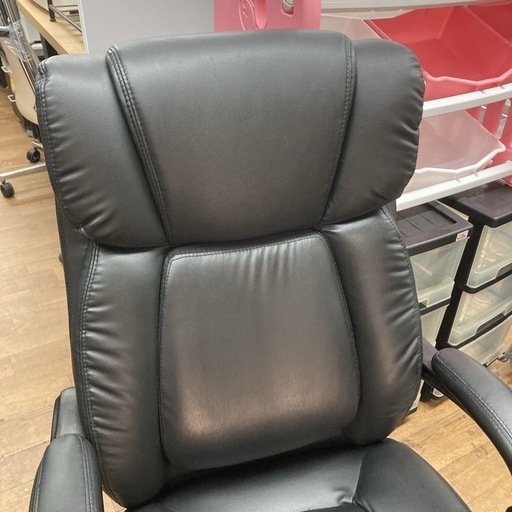 S710 ⭐ サンワサプライ オットマン付きリクライニングチェア ハイバック USED 綺麗