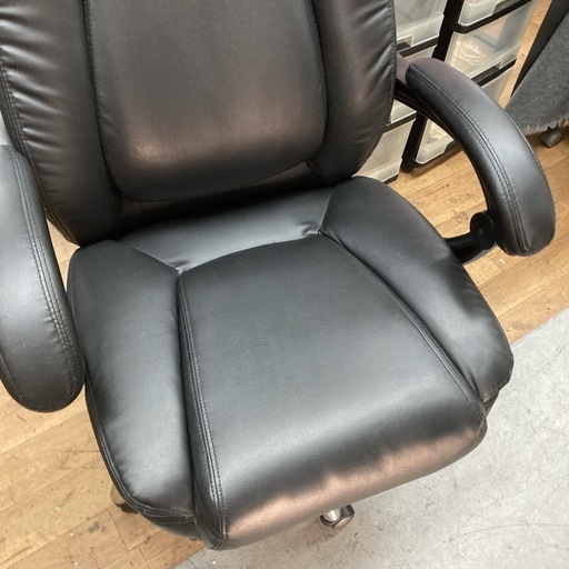 S710 ⭐ サンワサプライ オットマン付きリクライニングチェア ハイバック USED 綺麗