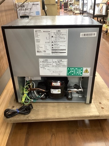 1ドア前開き冷凍庫 maxzen JR031MK01GM 2023年製 31L (※キズ有) のご紹介‼︎
