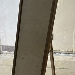 引き取りの方限定　全身鏡　『木製風』