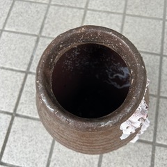 蛸壺　フジツボ付きの画像