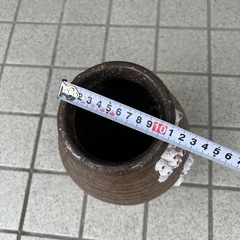 蛸壺　フジツボ付きの画像