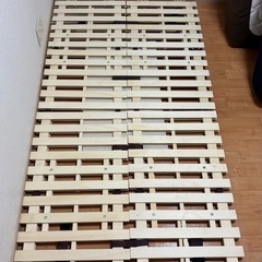 ニトリ　すのこベット　シングルサイズ