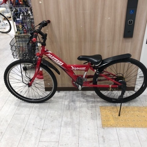 PARTENZ 子供用自転車20インチレッド【トレファク堺福田店】