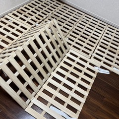 【引き取り決定】シングル桐すのこ✖️2枚