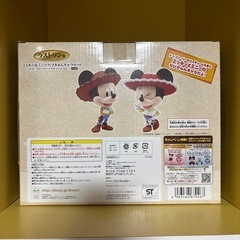ミッキー&ミニー　フィギュアの画像