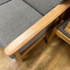 【リサイクル市場エコ伊川谷】NITORI / ニトリ 2人掛け布張りソファ マイス【取りに来られる方限定】の画像