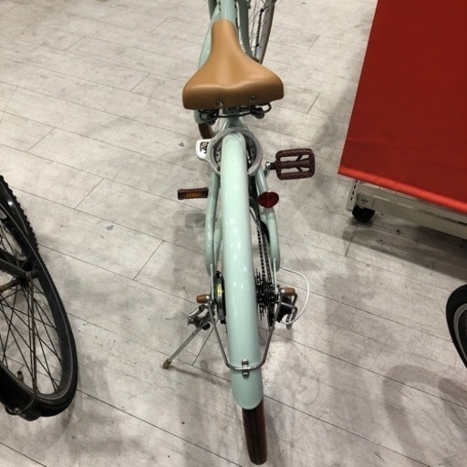 Cafeart子供用自転車26インチグリーン【トレファク堺福田店】