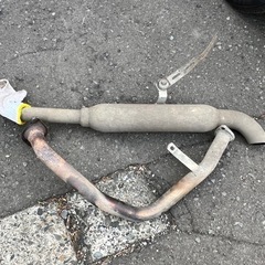 JA11オールステンサイド出しマフラー前後