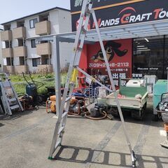 ●【引取限定】ナカオ アルミ製点検口昇降具 天龍 TN-3000　150Kg　脚立 専用脚立　【久留米上津BP店】【中古】の画像