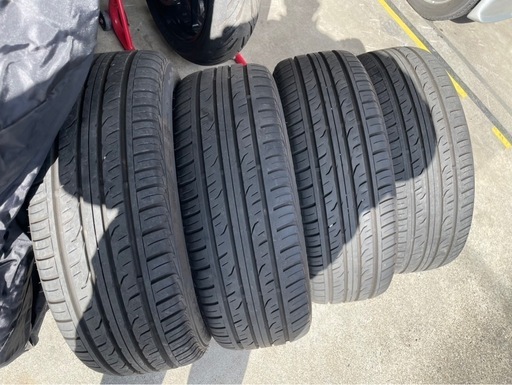 引渡し完了しました！中古タイヤ　225/55R18 98V  ４本セット