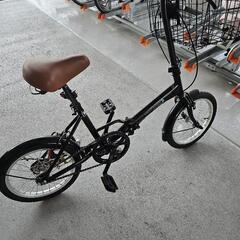 折り畳み式自転車16インチ美品 (ダブルロイヤル) 西条の折りたたみ 