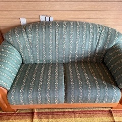 2掛けソファ◆中古