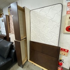 【愛品館 江戸川店 】引き出し付きシングルベッド FranceBed（フランスベッド）の画像