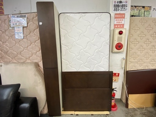 【愛品館 江戸川店 】引き出し付きシングルベッド FranceBed（フランスベッド）