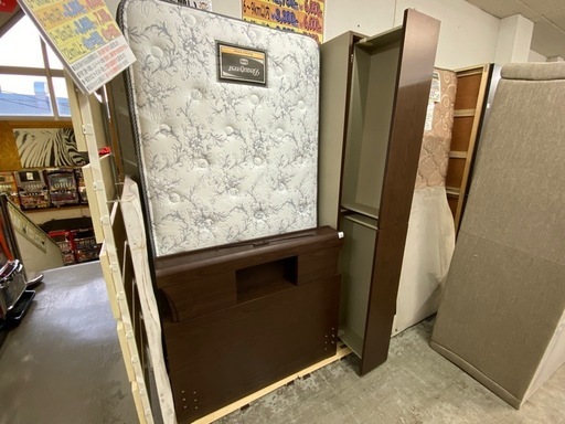 【愛品館 江戸川店 】引き出し付きシングルベッド SIMMONS（シモンズ）
