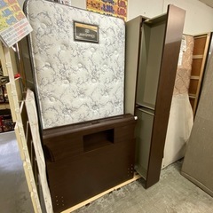 【愛品館 江戸川店 】引き出し付きシングルベッド SIMMONS（シモンズ）の画像