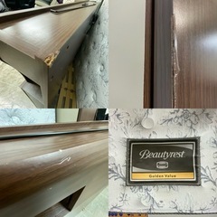 【愛品館 江戸川店 】引き出し付きシングルベッド SIMMONS（シモンズ）の画像