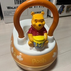 プーさんのおまるとミッキー補助便座