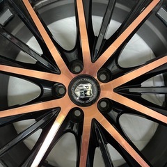 TOYO NANOENERGY 3 PLUS ナノエナジー NE03+ 215/35R19 85W 　PMホイール　VIA 5x114.3 VIA 5x110　J7.5 5穴 4本の画像