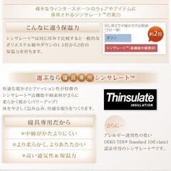 未使用未開封　まるで羽毛布団 高機能中綿素材ポリエステル100％ シンサレート掛け布団 フィルケア抗菌防臭綿　セミダブル　ブラックの画像