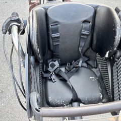 電動自転車　子ども椅子つきの画像