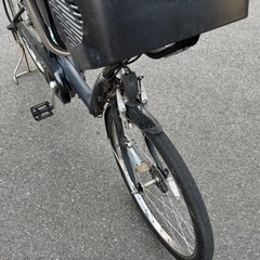 電動自転車　子ども椅子つきの画像