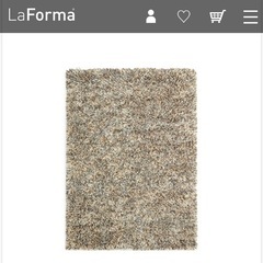 【新品未使用】Laforma maddiラグマット シャギー ミ...